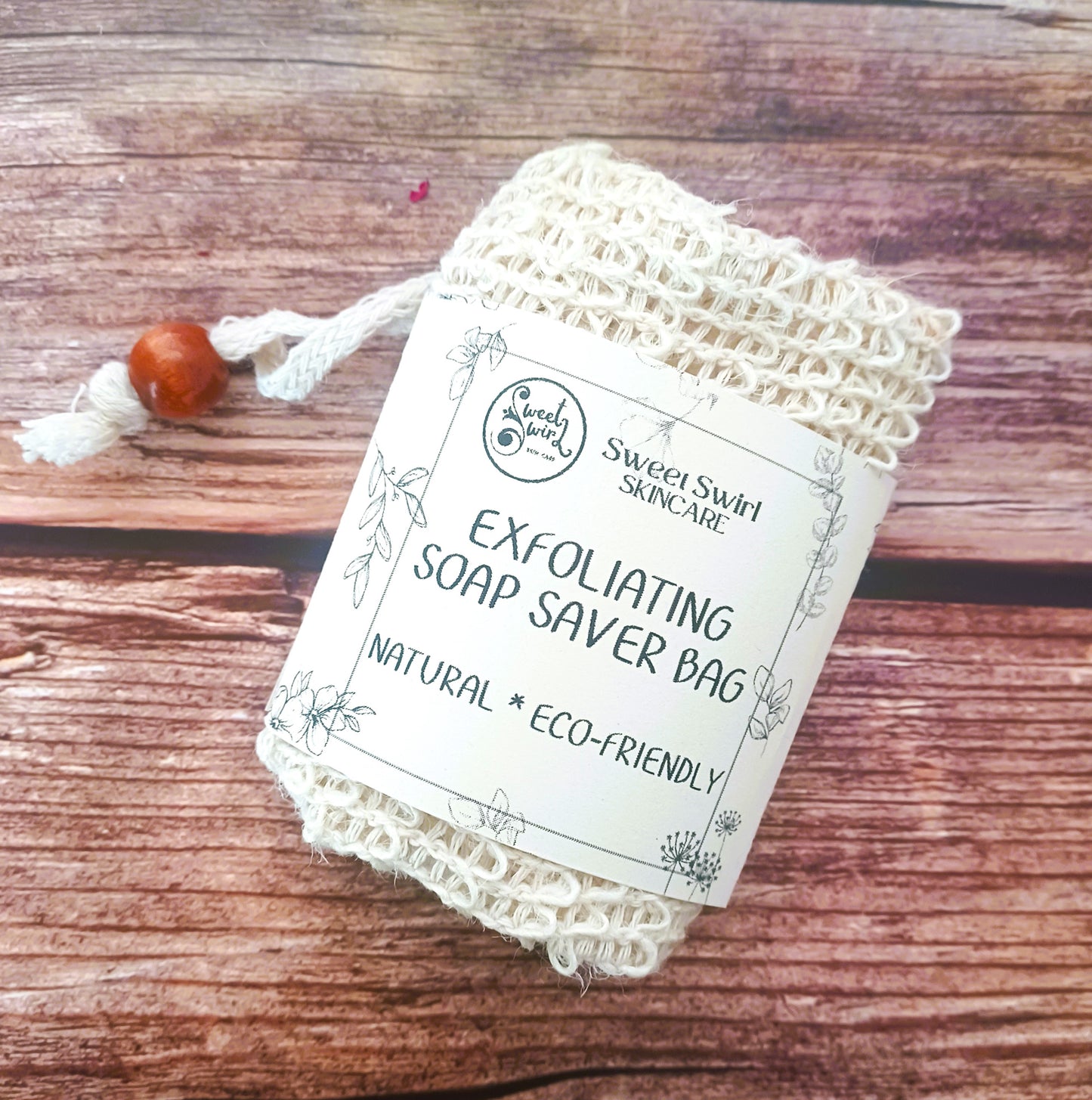 EXFOLIATING SOAP SAVER BAG