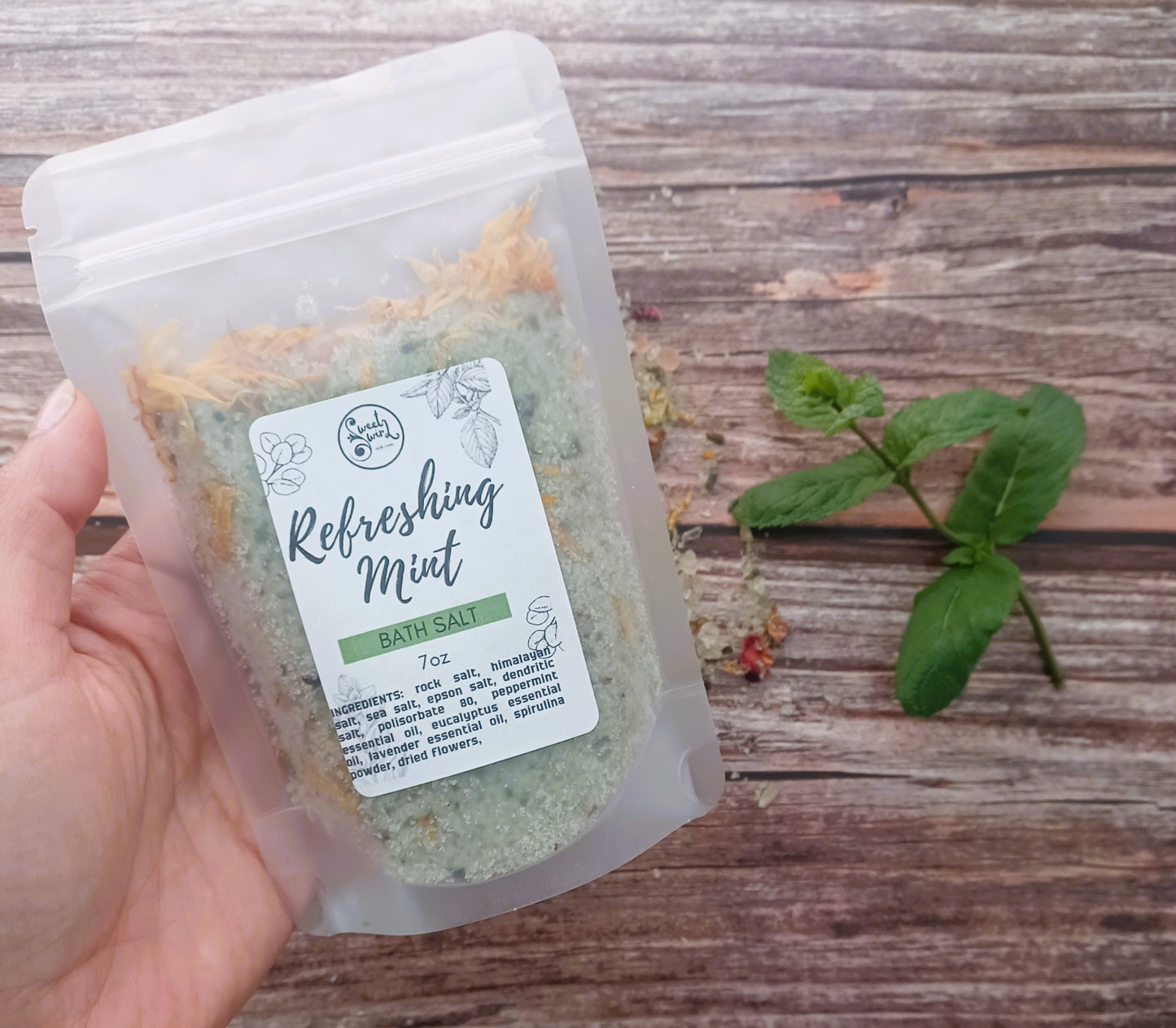 REFRESHING MINT BATH SALT