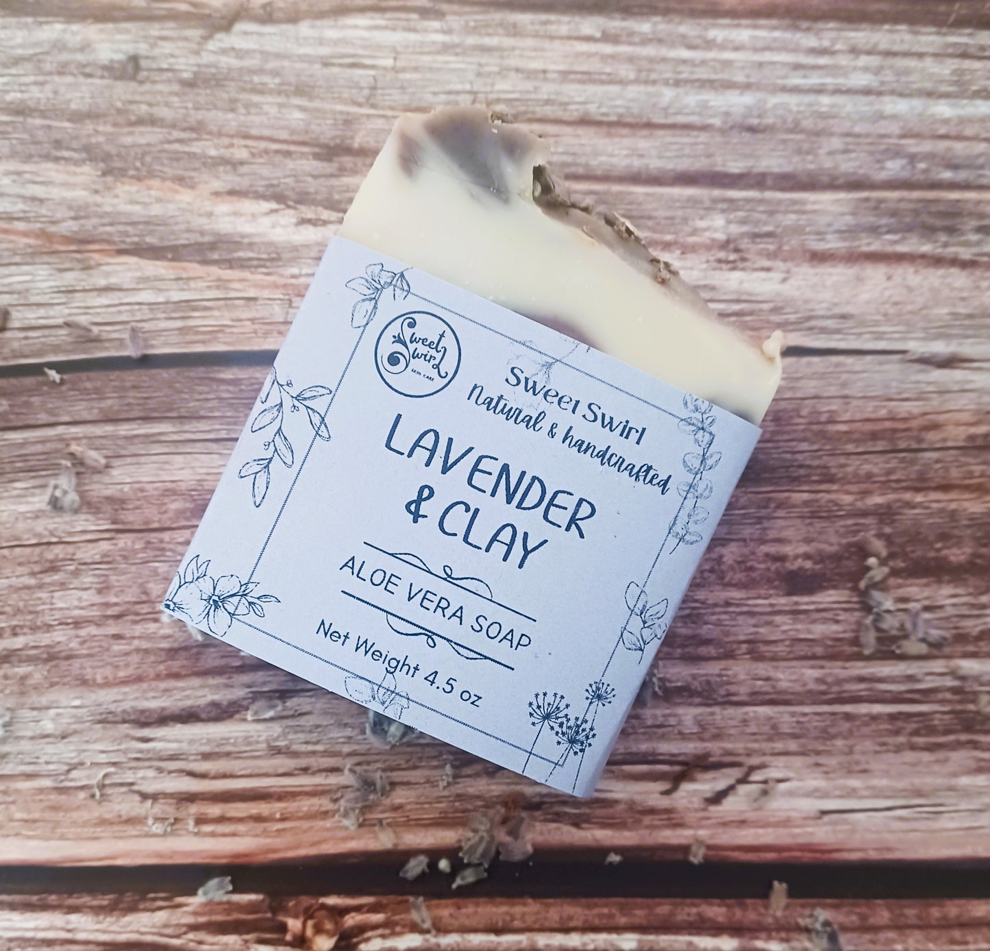 LAVENDER & CLAY  SOAP BAR