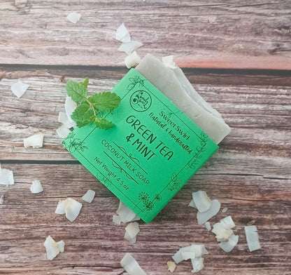 GREEN TEA & MINT SOAP BAR