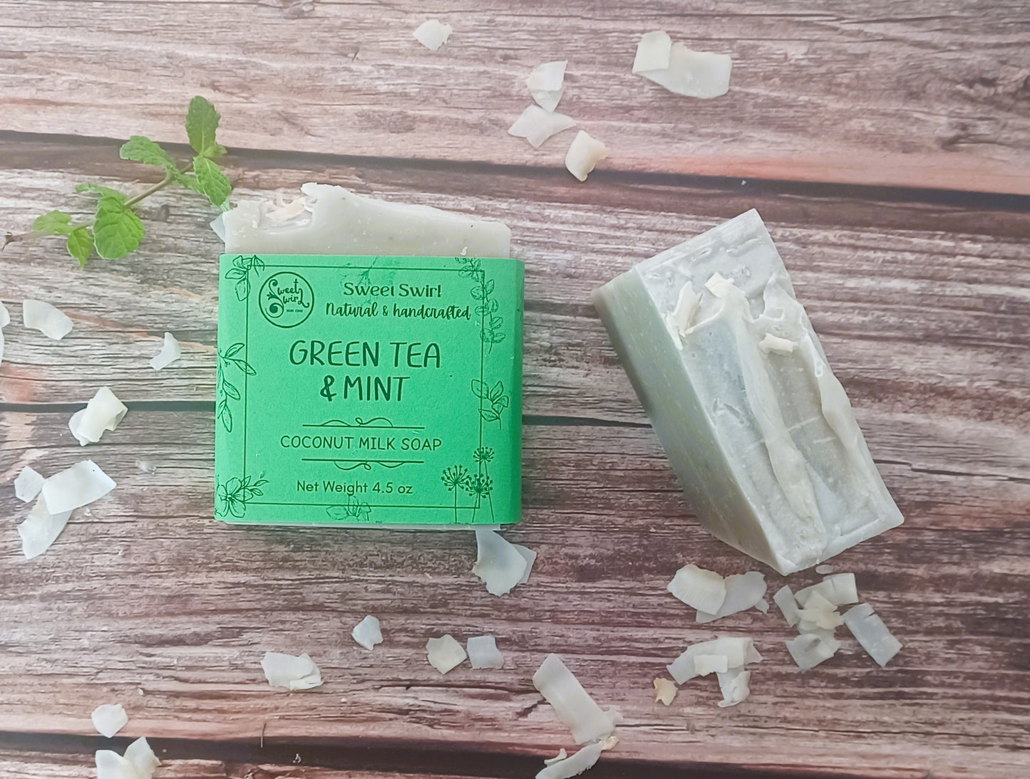 GREEN TEA & MINT SOAP BAR