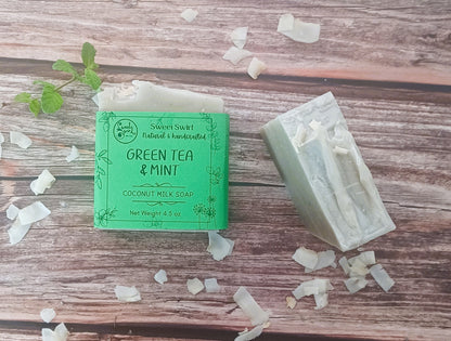 GREEN TEA & MINT SOAP BAR