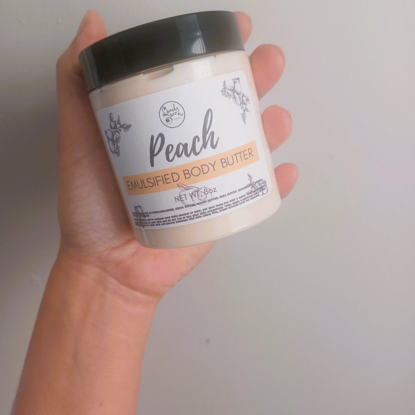 PEACH EMULSIFIED BODY BUTTER