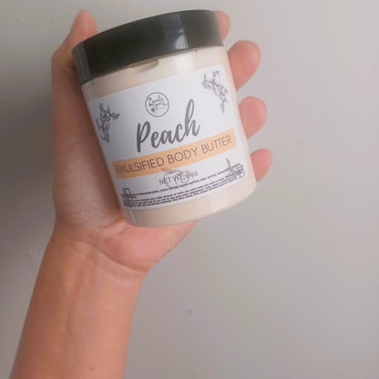 PEACH EMULSIFIED BODY BUTTER