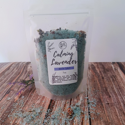 CALMING LAVENDER BATH SALT